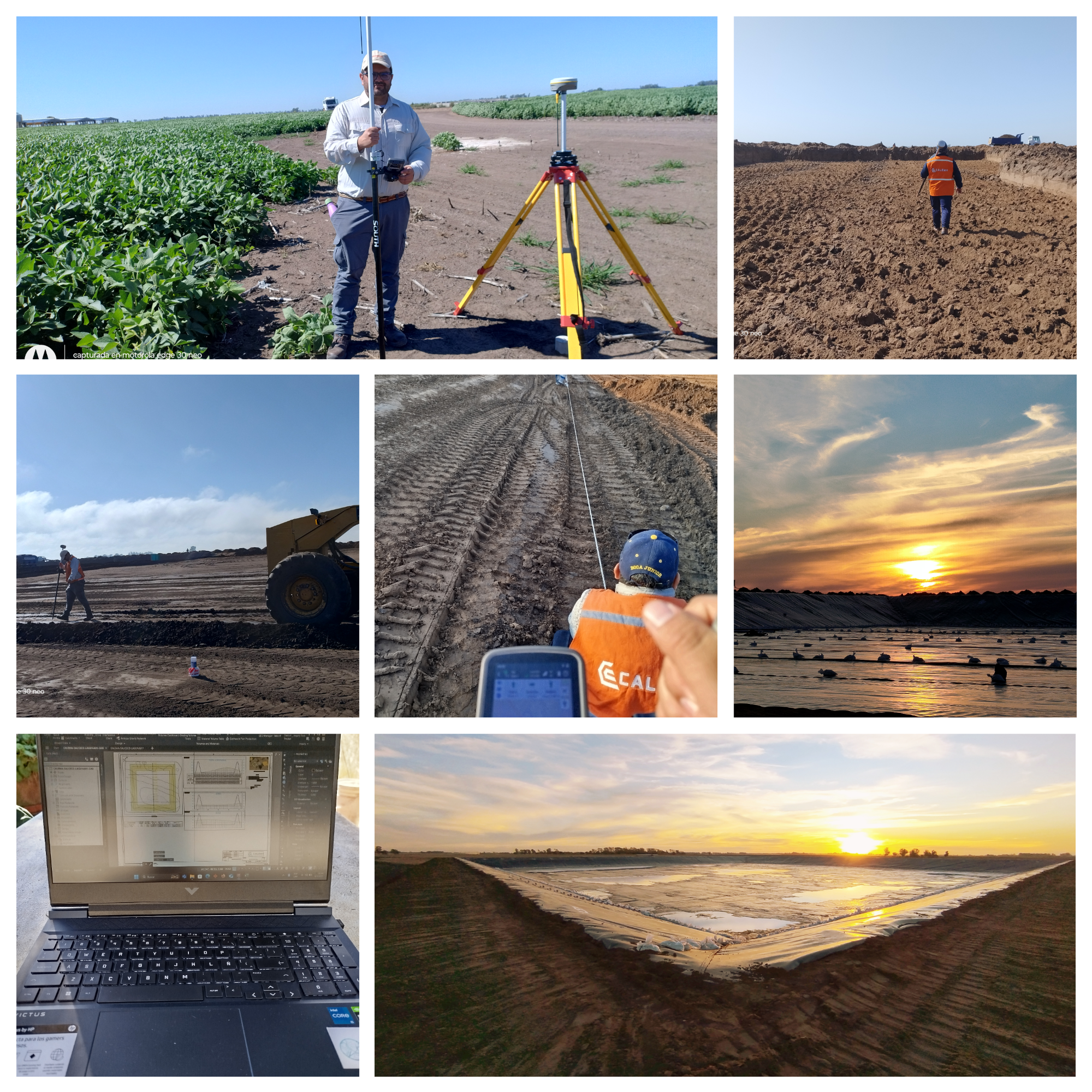 Estación GNSS en campo